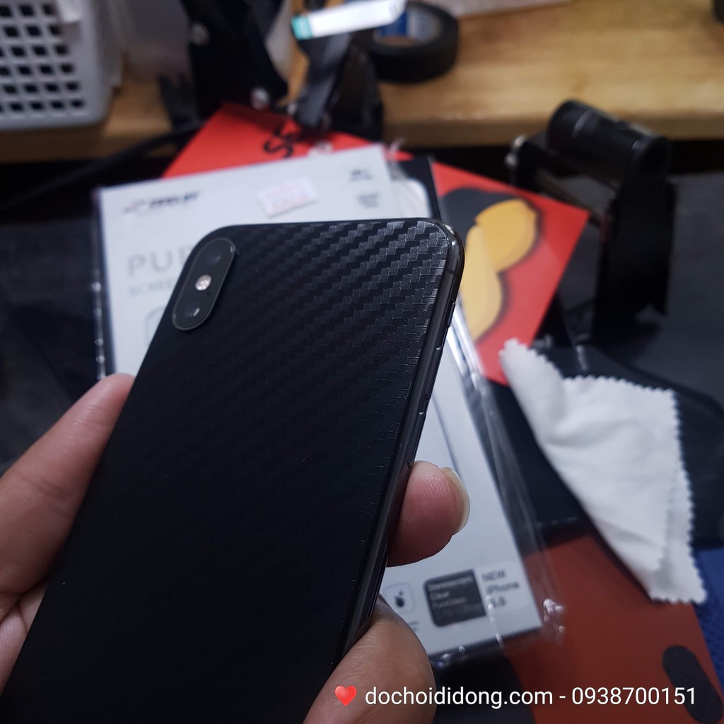 Miếng Dán PPF Iphone X Trong, Nhám, Đổi Màu Cao Cấp