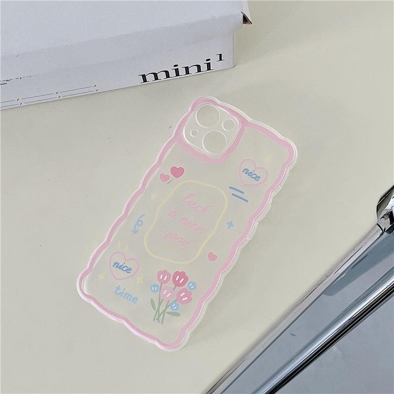 Ốp lưng iphone Ốp Điện Thoại Hình Hoa Tulip Nhiều Màu Cho iphone13 6s 6splus 7 7plus 8 8plus x xr xs 11 12 13 pro max plus promax-14 Dinuo case