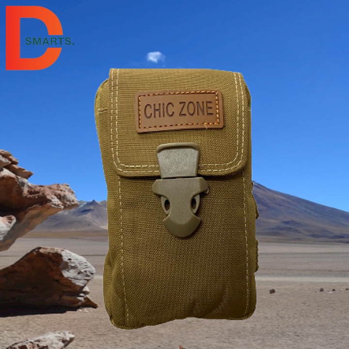 Ví đa năng đeo thắt lưng, cầm tay đựng điện thoại, ví tiền, móc chìa khóa tất cả trong một