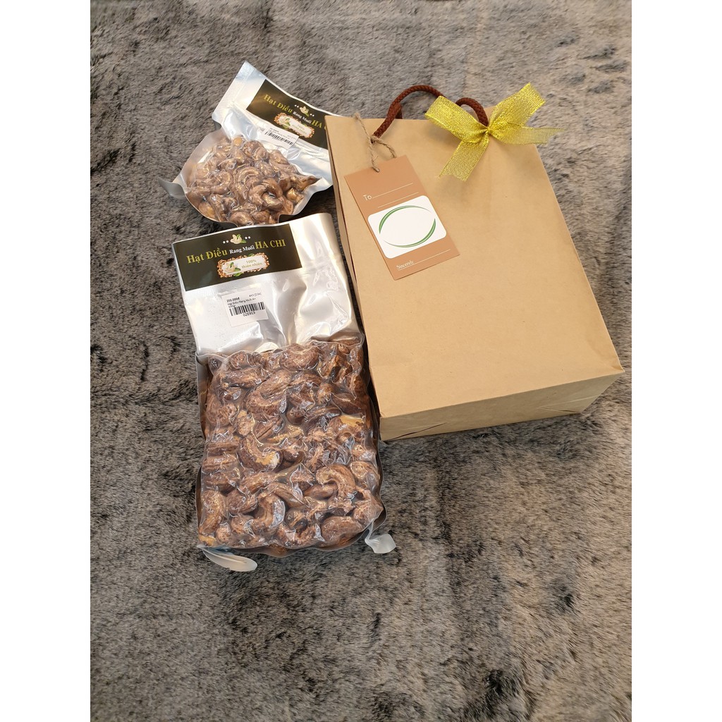 Hạt điều rang muối Bình Phước Loại A 500gr