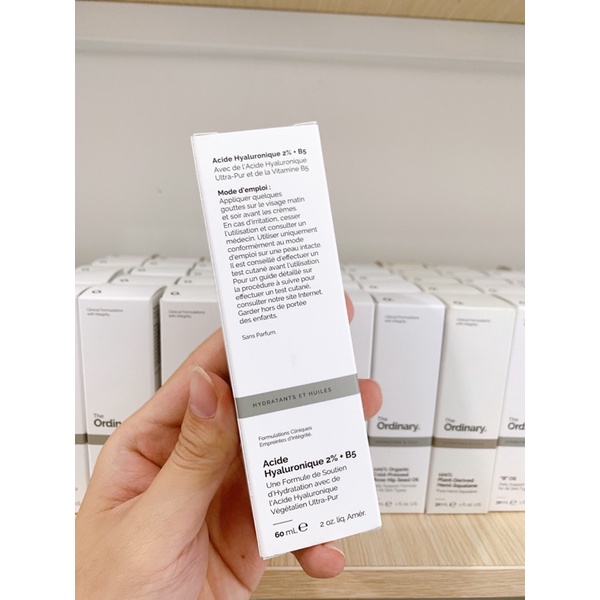 Tinh chất cấp nước The Ordinary Hyaluronic Acid 2% + B5