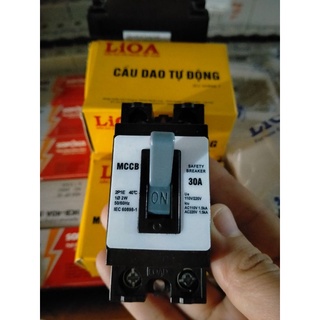 Aptomat - cầu dao tự động lioa 30a + vỏ át