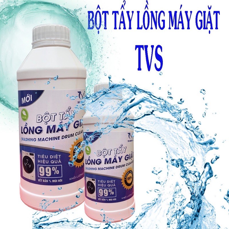 bột tẩy lồng máy giặt chai 250g