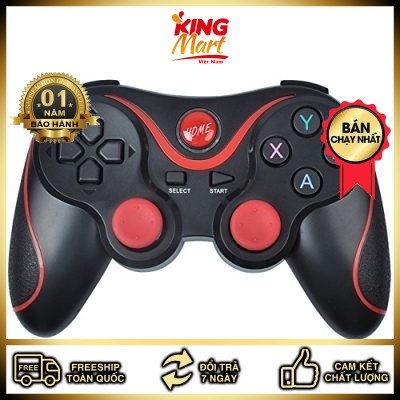 Tay cầm chơi game Bluetooth Terios X3 (Có giá đỡ ĐT+HÀNG CÓ SẴN)(mới)