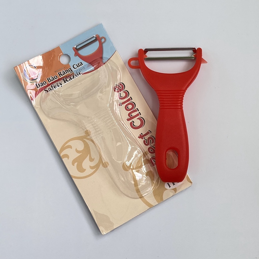 DAO BÀO RĂNG CƯA Safety Razon, bào vỏ, bào trái cây, rau củ quả