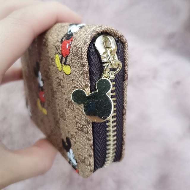 Ví Cầm Tay Nữ In Hình Mickey Xinh Xắn Chất Liệu Da Cao Cấp | BigBuy360 - bigbuy360.vn