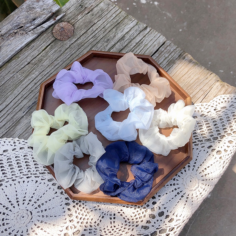 Thun buộc tóc co giãn phong cách hàn quốc dễ thương cho nữ