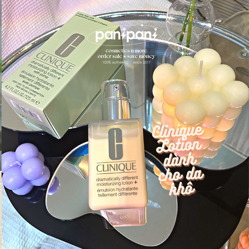 Kem dưỡng da khô Clinique Dramatically Different Moisturizing Lotion