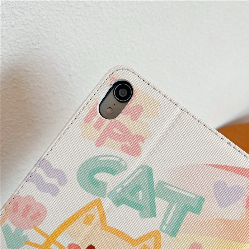 Ốp Máy Tính Bảng Da PU Có Giá Đỡ Cho iPad Mini /Air 1 2/Pro 9.7/4th 5th 6th 2017 2018/7th 8th 9th Gen 2019 2020 2021