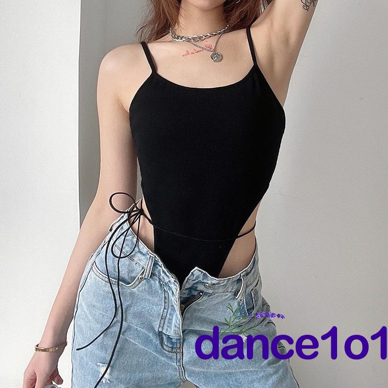 Áo liền quần Sát Nách Cổ Chữ U Gợi Cảm Cho Nữ