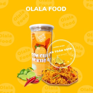 Cơm cháy lắc khô gà OlalaFood 300g đồ ăn vặt Sài Gòn vừa rẻ vừa ngon