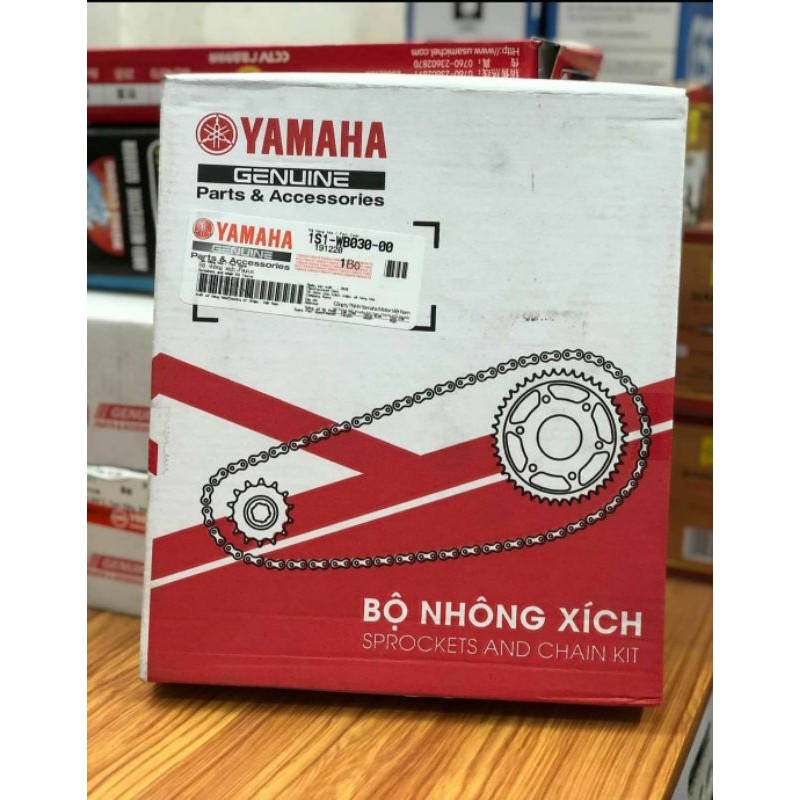 bộ nhông sên dĩa xe Taurus zin yamaha chính hãng