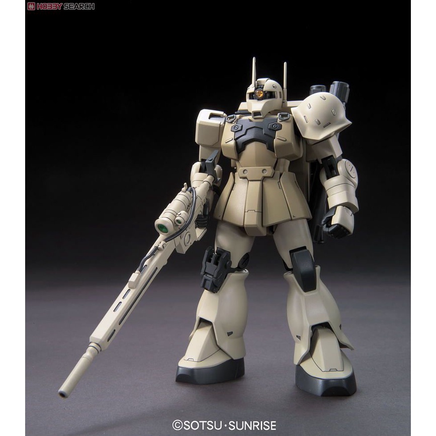 Gundam HG Zaku I Sniper Type Yonem Kirks Custom HGUC Bandai 137 1/144 Mô hình nhựa lắp ráp