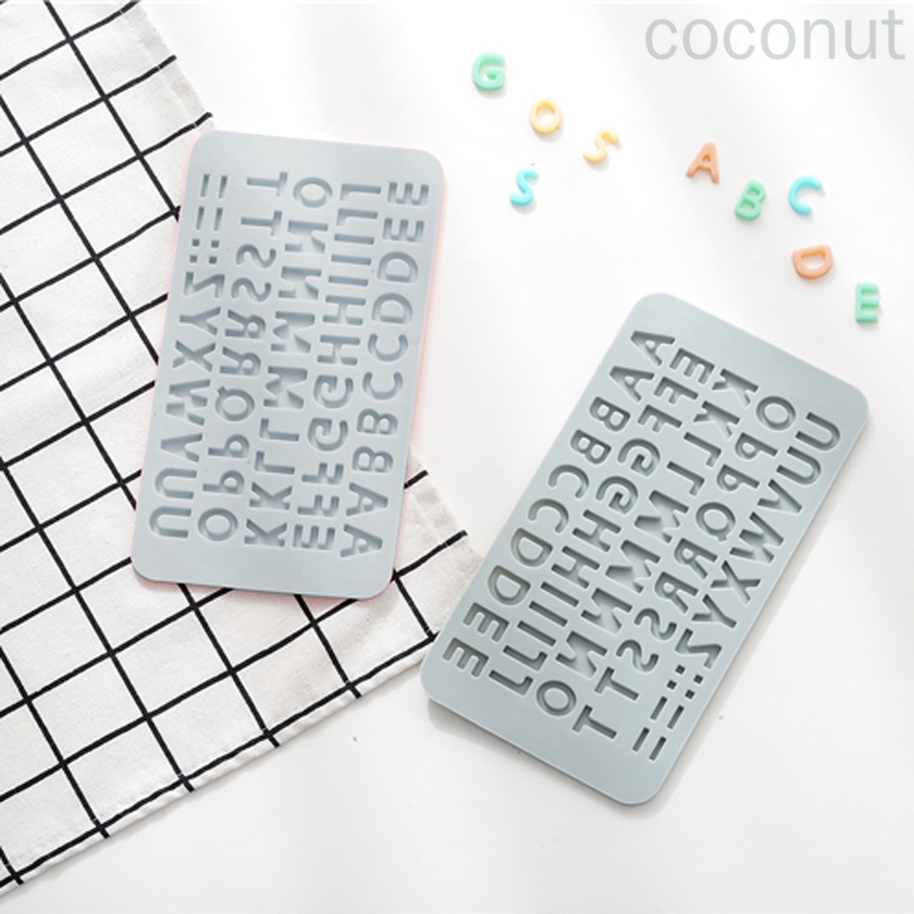 Khuôn Silicon Làm Bánh / Sô Cô La Hình Chữ Cái Capital