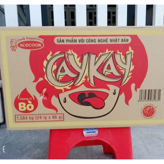 Mì CayKay bò