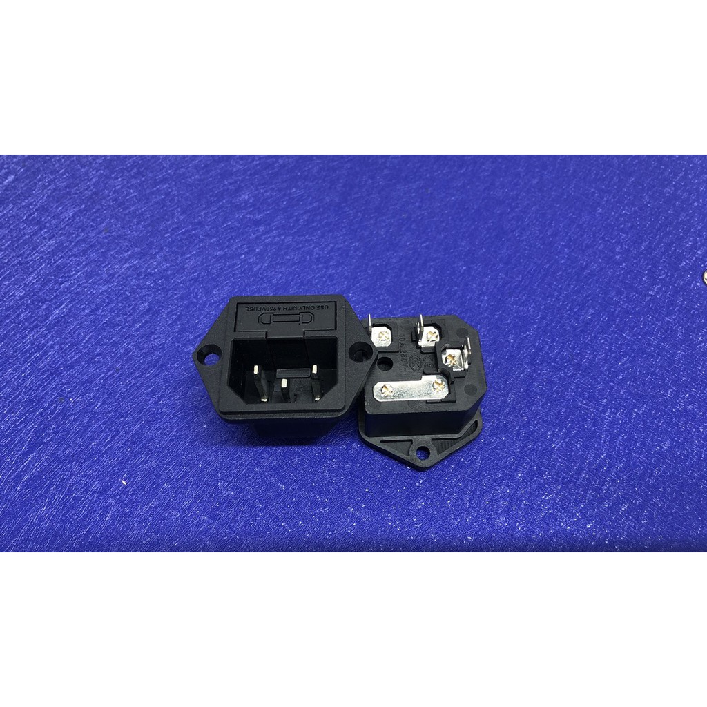 Ổ CẮM NGUỒN ĐẦU VÀO  AC có CẦU CHÌ | BigBuy360 - bigbuy360.vn