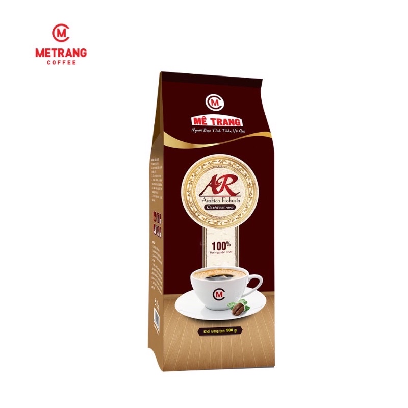 [Online Supermarket]-Cà phê Mê Trang Arabica Robusta(AR)-túi bột 500g