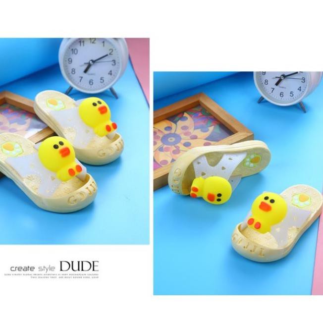 Giày Sandal Hình Gấu Nâu Cony Sally Line Đáng Yêu Cho Bé Dễ Thương