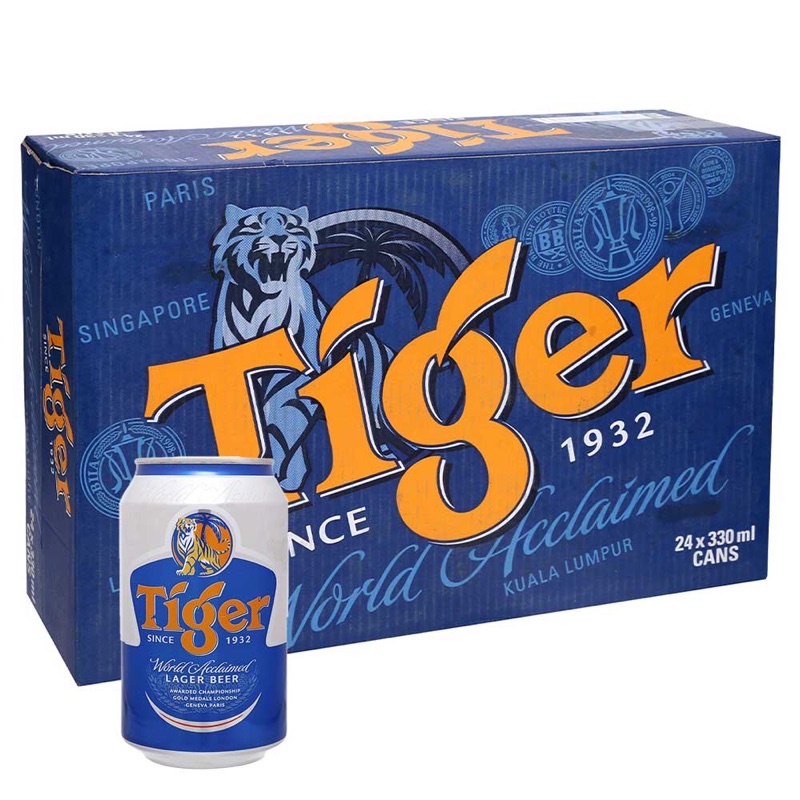 1 lon bia tiger 330ml