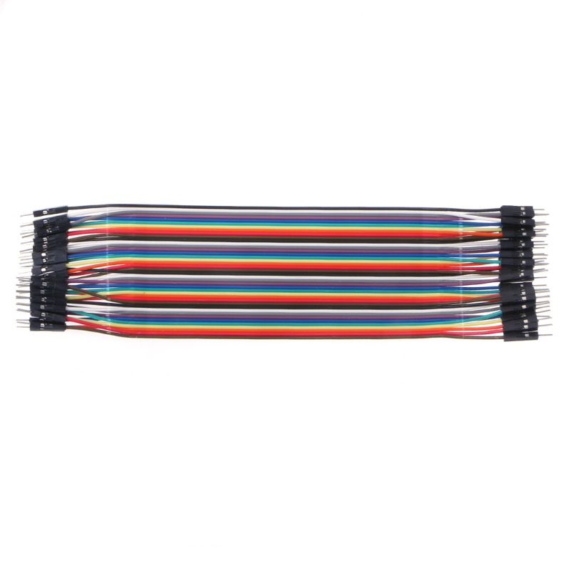 Set 40 Dây Cáp M-F / M-M / F-F Nhiều Màu Sắc Dùng Để Làm Bảng Mạch Breadboard