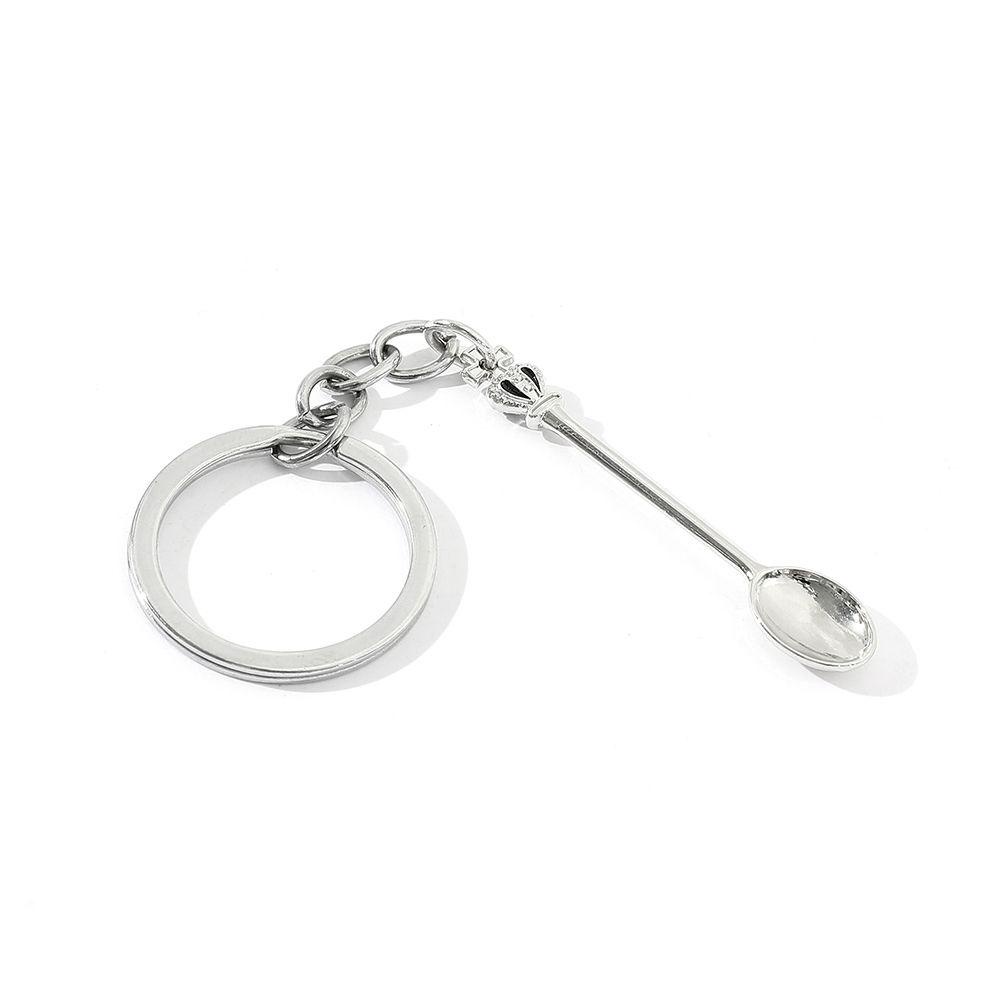 Móc Khóa Hình Muỗng Vintage 57x9mm Bằng Kim Loại