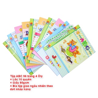 Tập hòa bình abc 4 ô ly 96trang