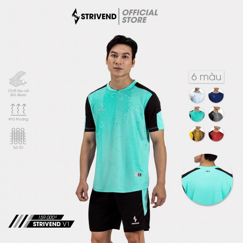 BỘ ĐỒ ĐÁ BANH BULBAL STRIVED CHẤT VẢI CỰC ĐẸP