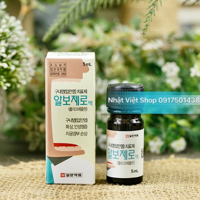 Thoa nhiệt miệng Hàn Quốc 5ml (HSD: 2024)