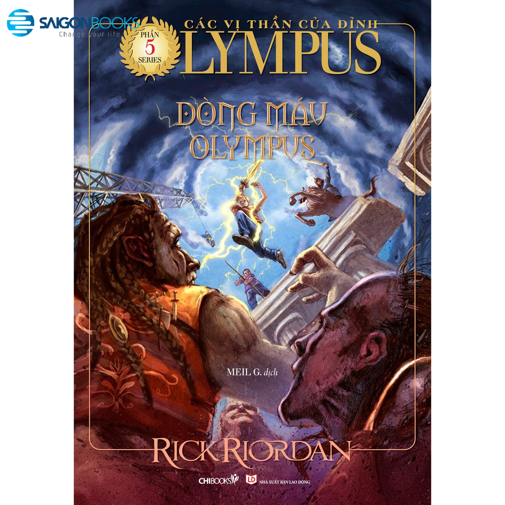 [Mã LIFEMALL995 giảm 10% đơn 99K] SÁCH - Dòng máu Olympus TB - Rick Riordan