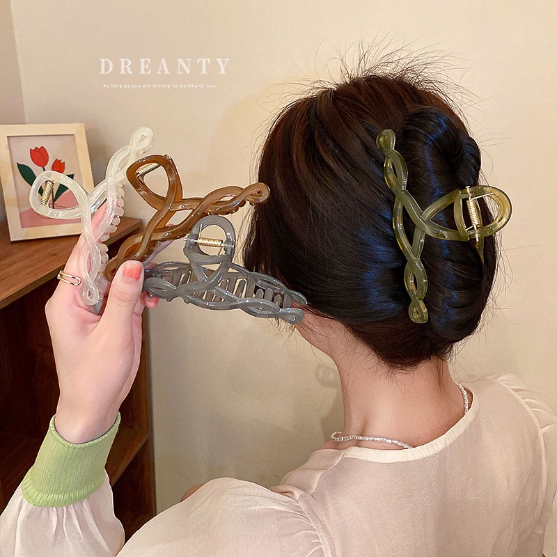 Kẹp Tóc Hình Gợn Sóng Thời Trang Hàn Quốc Độc Đáo Cho Nữ