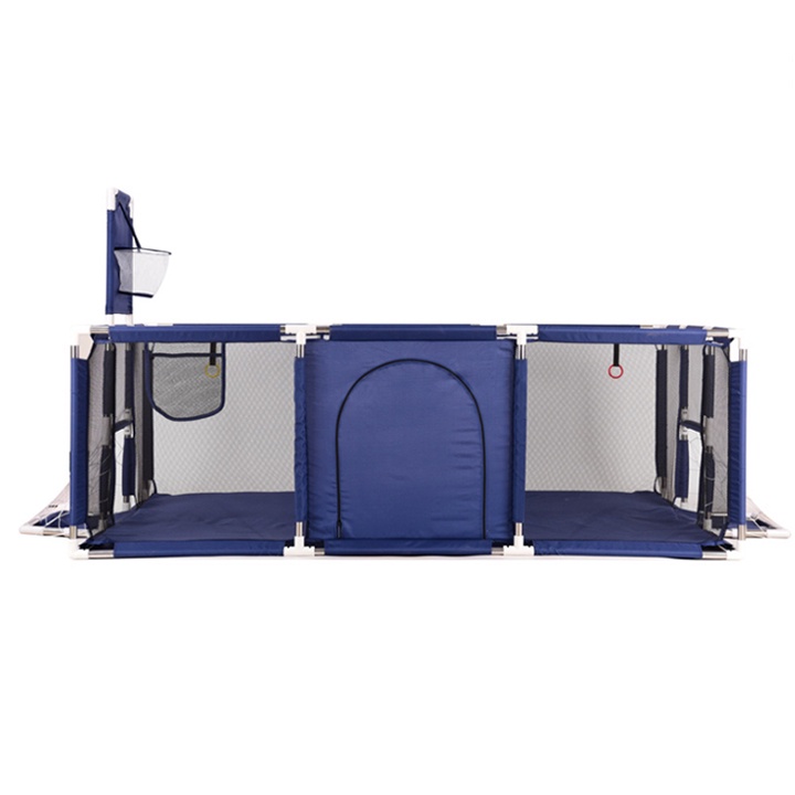 Quây bóng cho bé, quây cũi nhà bóng cho bé có ném bóng rổ - Kích thước 1m2x 2m3