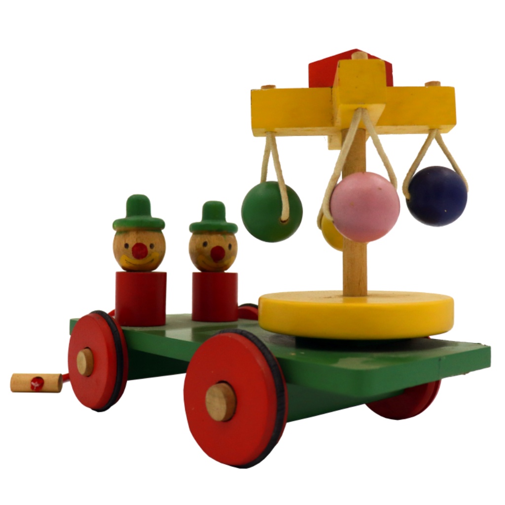 XE CHUYỂN ĐỘNG VUI BẰNG GỖ