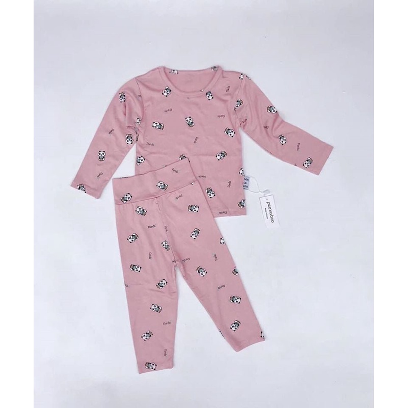 Bộ thu đông cho bé, đồ thu đông cho bé trai bé gái minky mom, bộp cạp cao gấu panda cho bé chất liệu thun cao cấp cho be