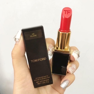 Son TF màu 06 Flame Đỏ Cam