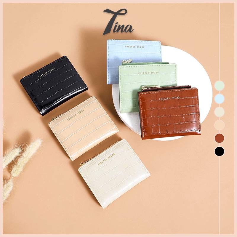 Ví nữ mini cầm tay cao cấp Forever Young đẹp Tina Shop W189