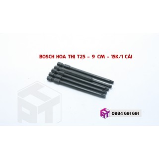 Mũi Vít BOSCH Hoa Thị 5 - 9 - 15 cm