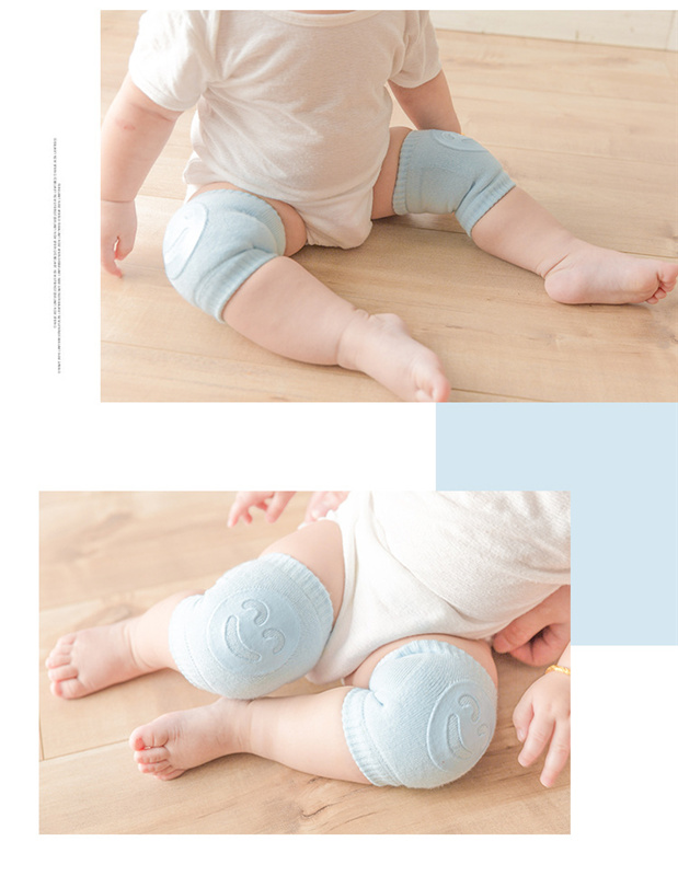 Vỏ bọc bảo vệ đầu gối chống rơi họa tiết mặt cười dễ thương cho bé