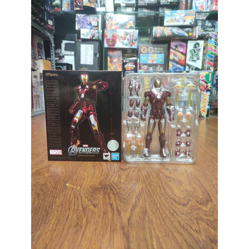 MÔ HÌNH CHÍNH HÃNG SHF IRON MAN MK7 (CÓ SẴN)