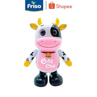  Đồ chơi bò sữa nhảy múa (có đèn và nhạc)