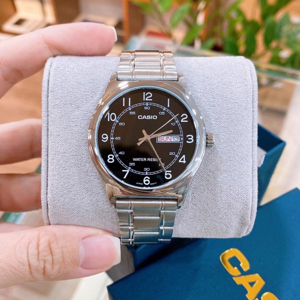 Đồng hồ nam dây kim loại chính hãng Casio Anh Khuê MTP-V006