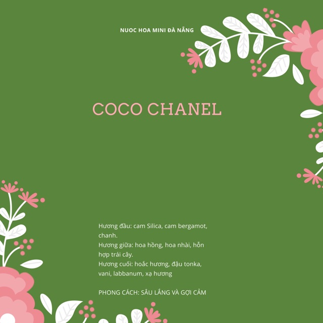 [Sale * Tặng quà] NƯỚC HOA MINI CHANEL SIÊU QUYẾN RŨ 20ML CHO NỮ GIỚI | BigBuy360 - bigbuy360.vn