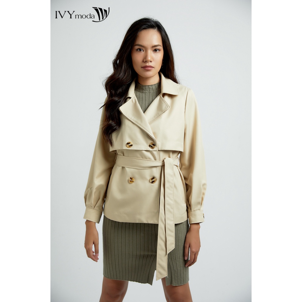 Áo khoác Trench coat nữ IVY moda MS 70C6016