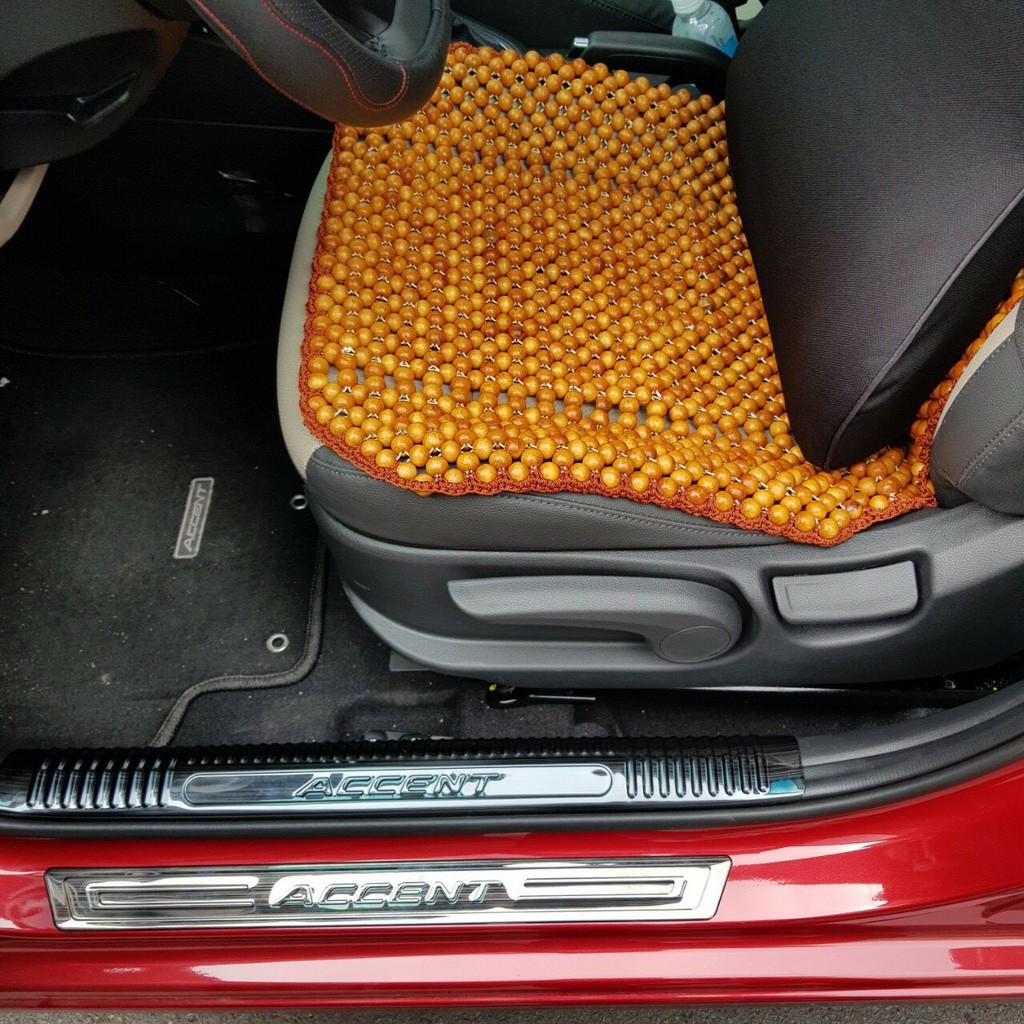 Ốp bậc chân trong + ngoài xe Hyundai Accent 2018-2021 loại Titan cao cấp