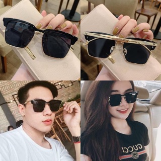 MẮT KÍNH UNISEX NAM NỮ VUÔNG TO CLIM CHỐNG UV400