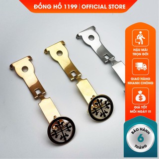 [QUÀ TẶNG]  Khóa Bướm Đồng Hồ - Đồng Hồ Cơ Dây Da Thép Không Gỉ 316 Cho Dây Da Khóa Patek Calatrava 4511 - 1199 Watches