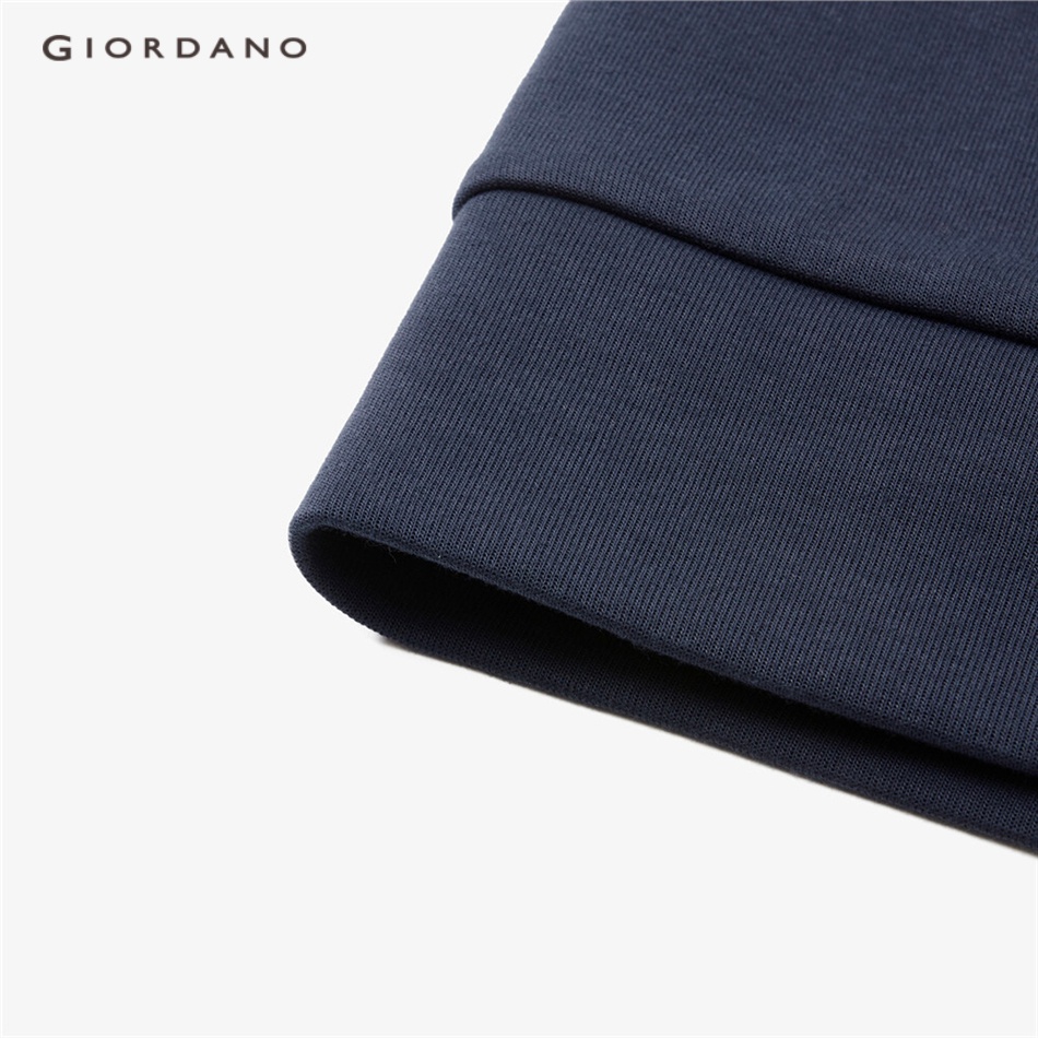 Áo sweater GIORDANO 05322784 dáng rộng thêu hổ cho nữ