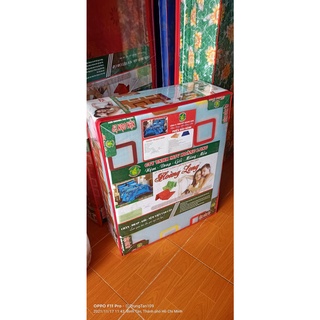 Nệm gòn ép gấp 3 80cm x 2m x 10f giá siêu rẻ lại tiện lợi dễ di chuyển