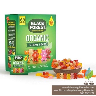 Kẹo dẻo gấu Black Forest Mỹ gói nhỏ 22g