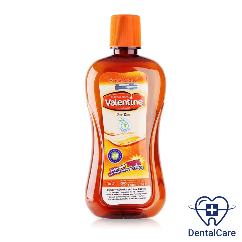 Nước súc miệng Valentine 500ml