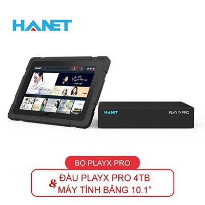 Đầu karaoke Hanet PlayX Pro 4TB - Hàng Chính Hãng, Chưa Active